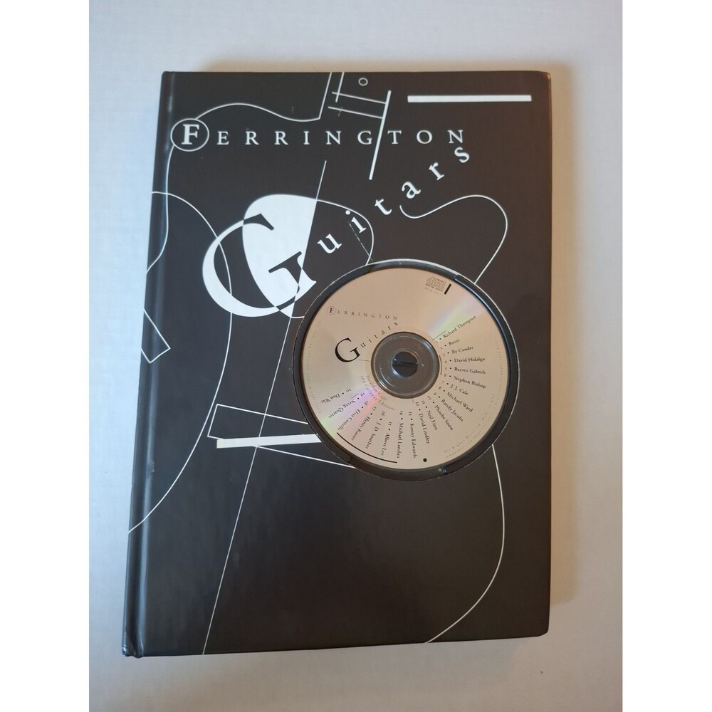 Ferrington Guitars Hardcover Book & Audio CD (1992 First Edition) Danny...